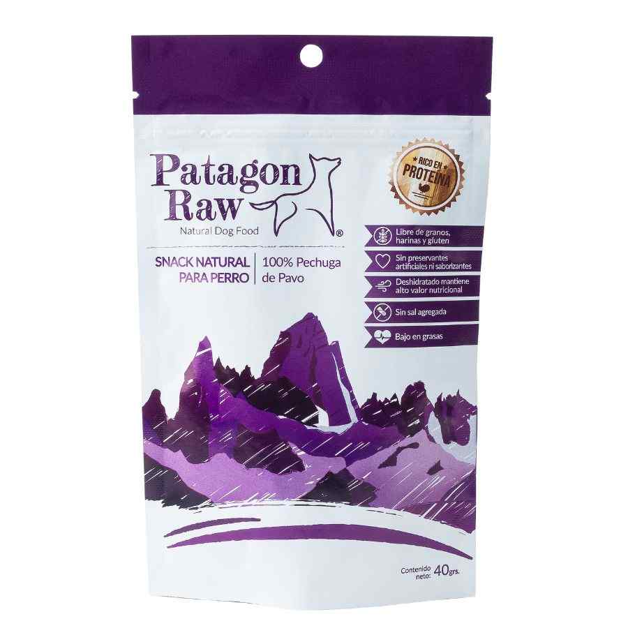 Patagon raw perro snack 100% pavo 40GR, , large image number null