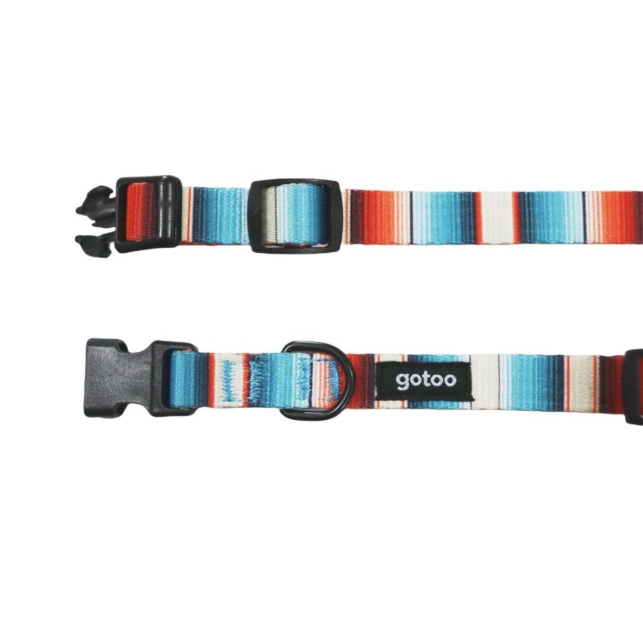 Collar de rayas multicolor para perros, , large image number null