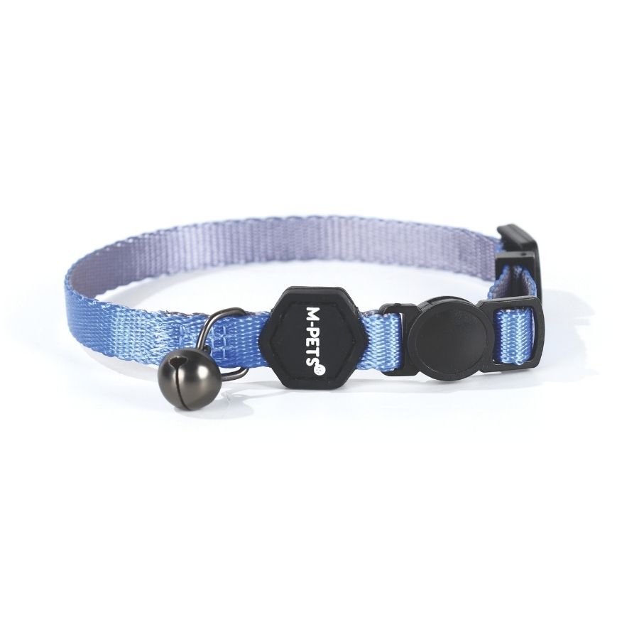 Collar de gato suave_azure azul, , large image number null