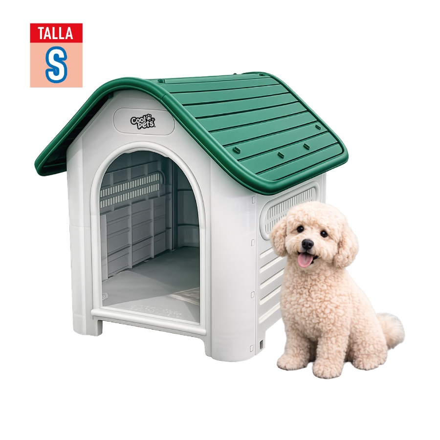 Casa Coolpets Verde Techo Curvo Tama&ntilde;o S, , large image number null