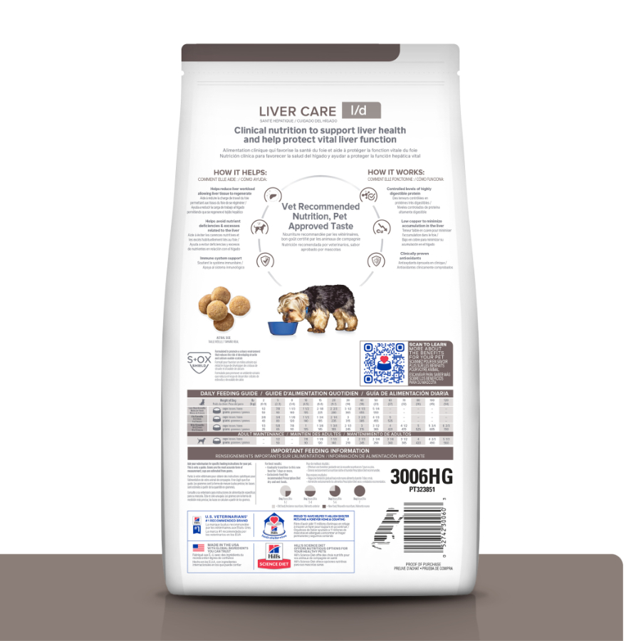 Hills canine l/d liver care 7.9 KG, , large image number null