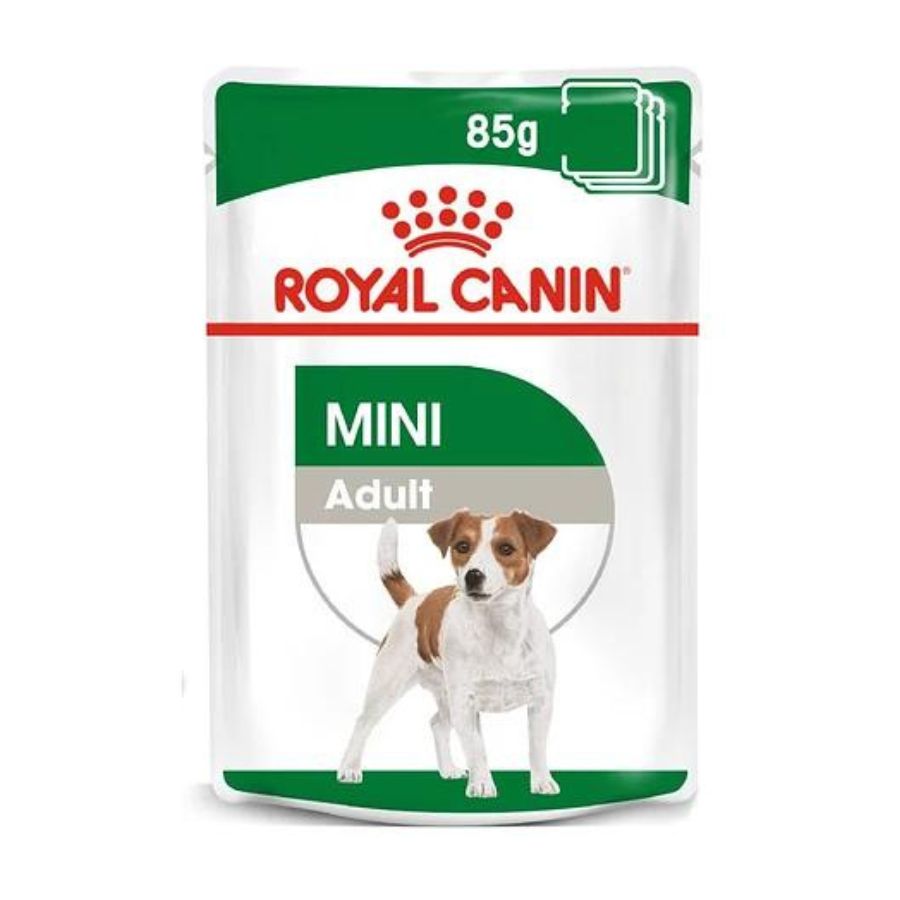 Royal canin mini adult alimento h&uacute;medo para perros 85GR, , large image number null