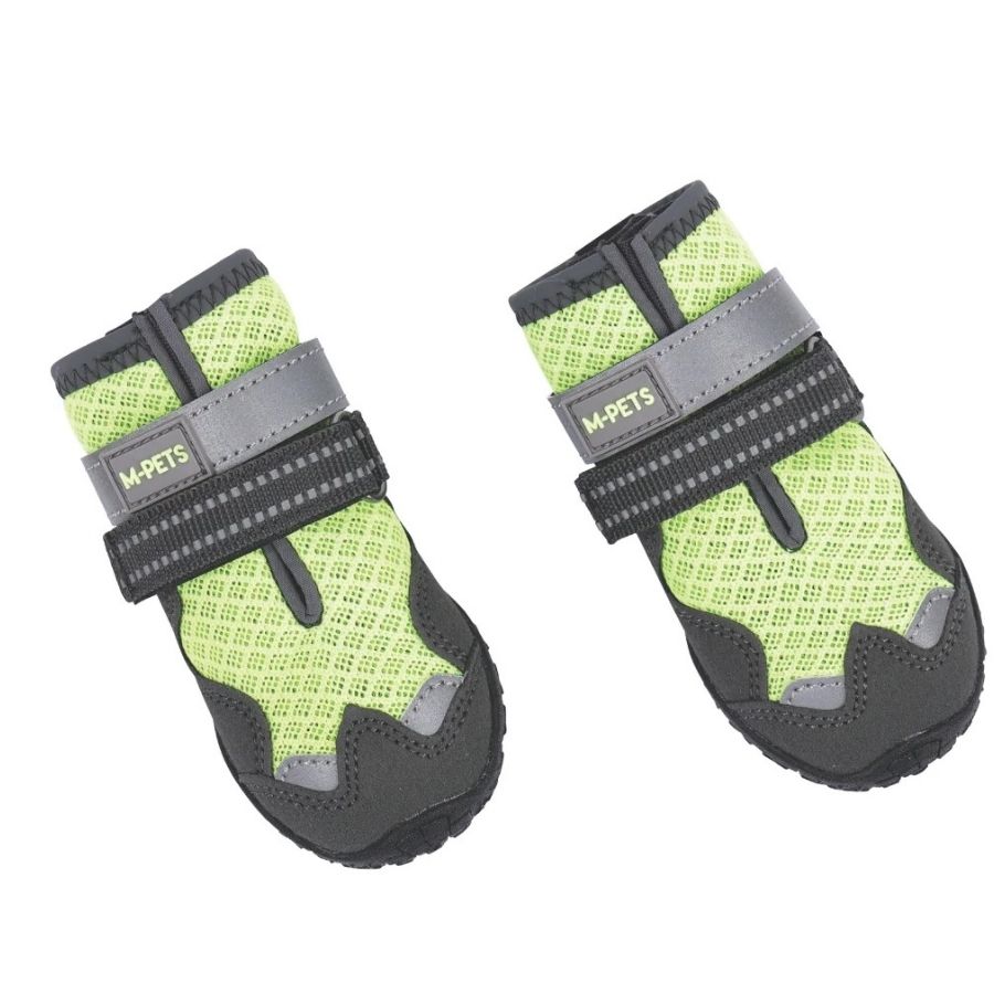 Mpets Zapatos de senderismo para perros color verde, , large image number null