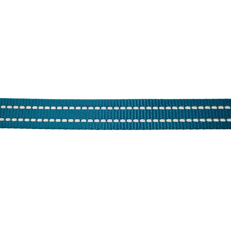 Arnés azul reflectante con acolchado ajustable para perros, , large image number null