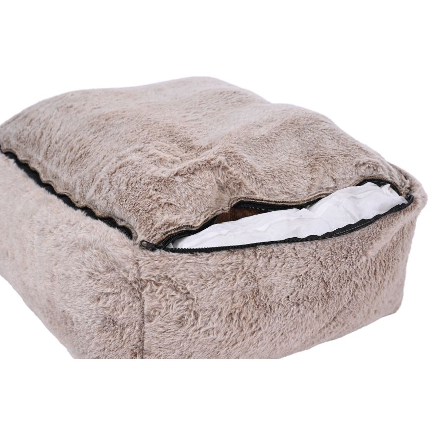 Leeby dog deluxe bed degradee fur, , large image number null