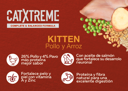 Catxtreme kitten pollo 1.5 KG alimento para gato, , large image number null