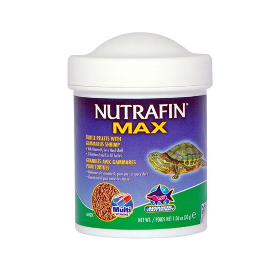 Nutrafin Max Alimento Para Tortugas, Pellet Con Gammarus