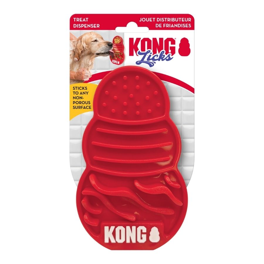 Plato de silicona lamible para perros talla L