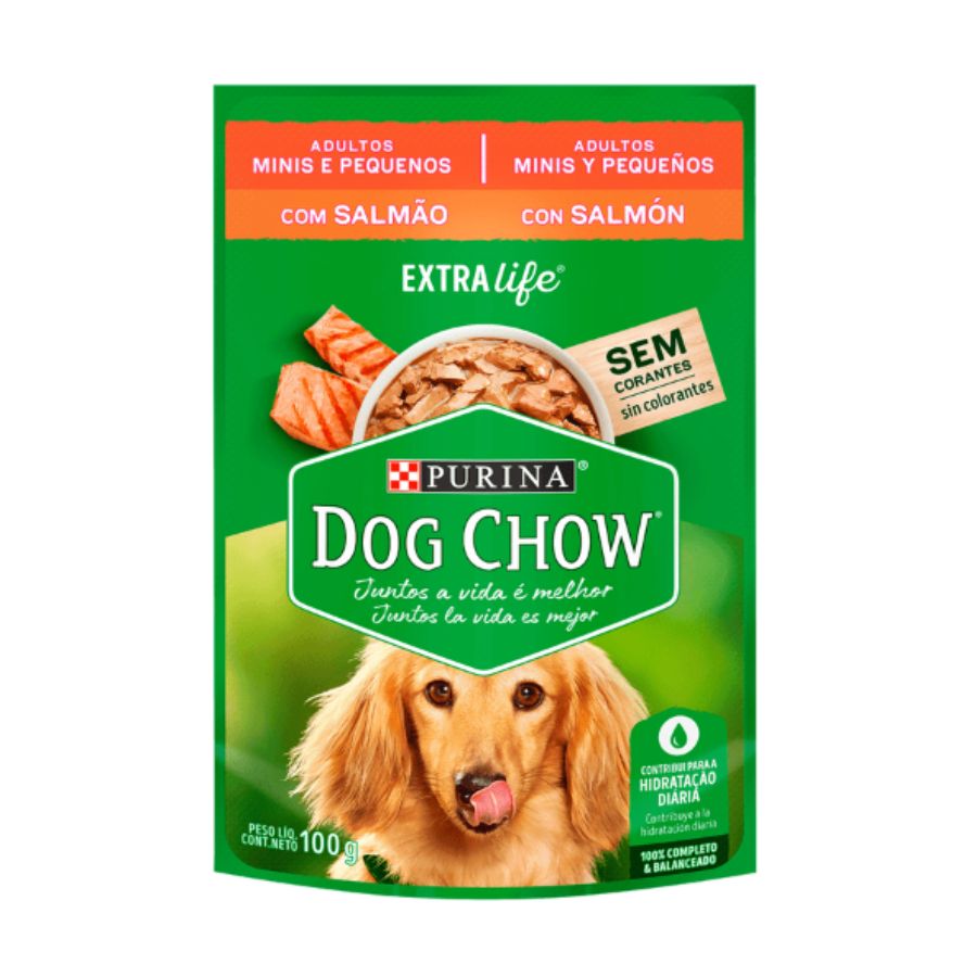 Dog chow pouch raza pequeña festival de salmon 1 un., , large image number null