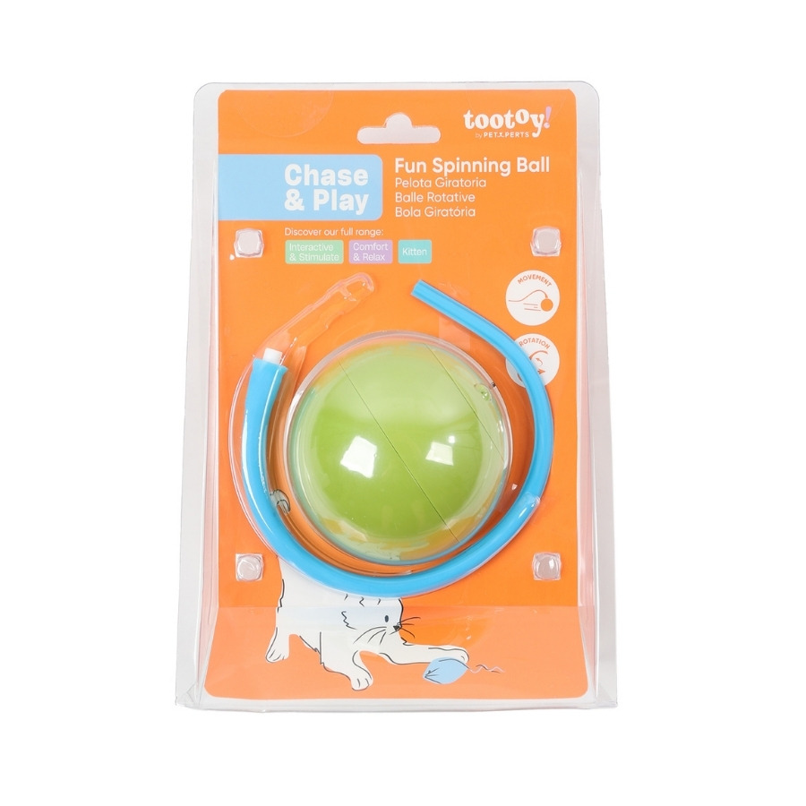 Tootoy! juguete pelota giratoria para gato, , large image number null