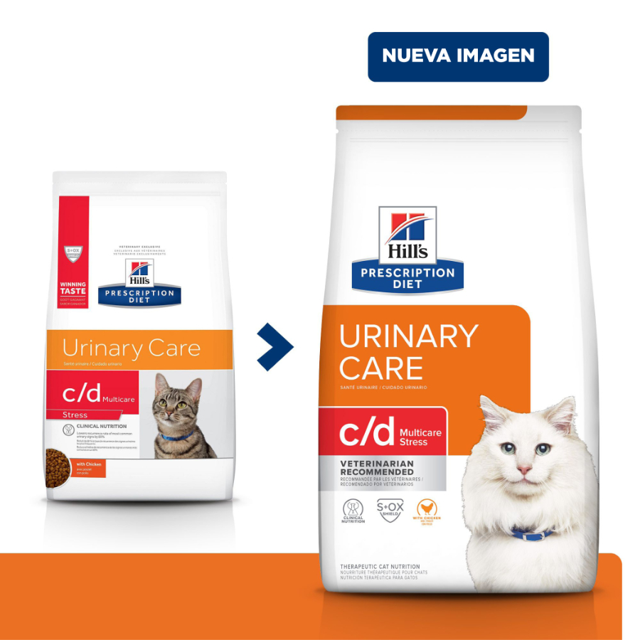 Hills Feline C/D Multicare Stress alimento para gato, , large image number null