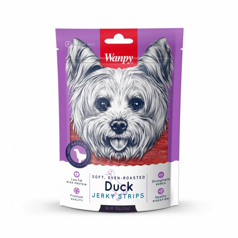 Wanpy Soft Duck Jerky Strips, , large image number null