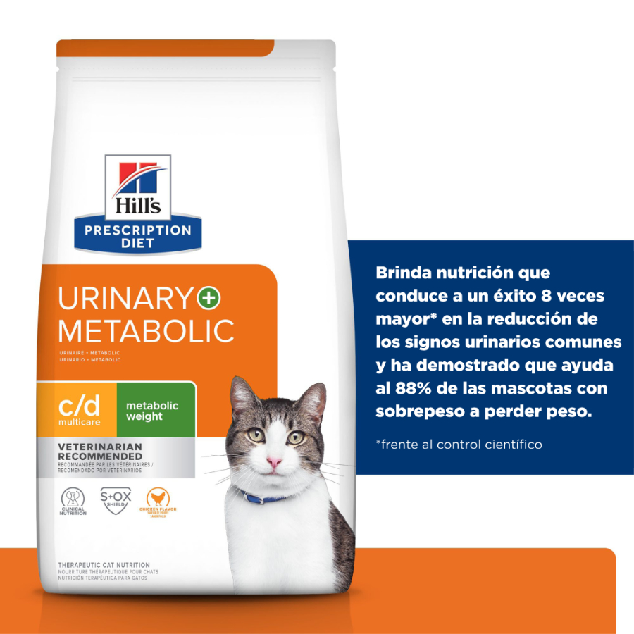 Hills feline metabolic + urinary 2.88 KG, , large image number null
