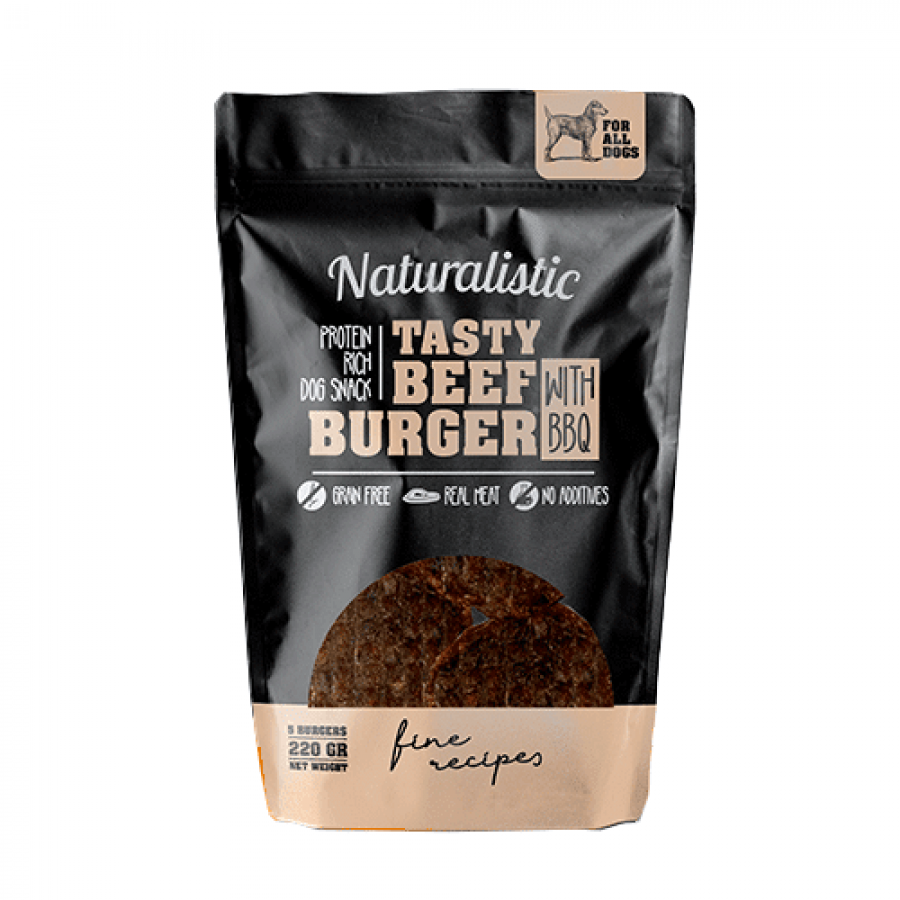 Tasty beef burger with bbq. 220 GR. 5 un 220GR, , large image number null