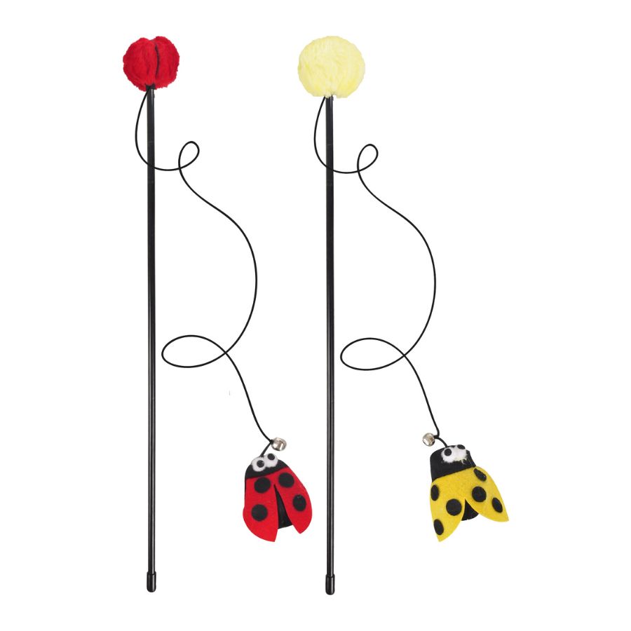 Cat dangler happy bug surtido
