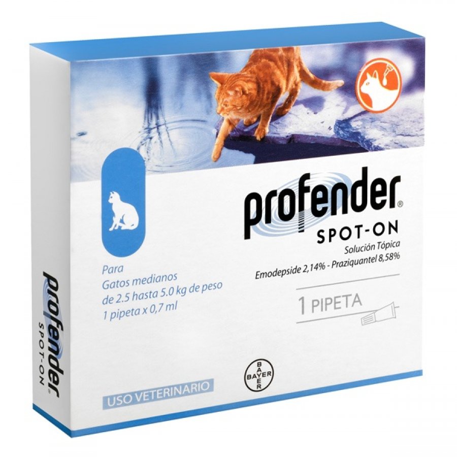 Desparasitante Profender Spot On 1 Pipetas Gato Antiparasitarios