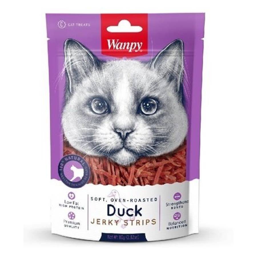 Wanpy Soft Duck Jerky Strips, , large image number null