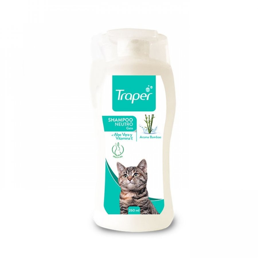 Shampoo neutro gato 260 cc, , large image number null