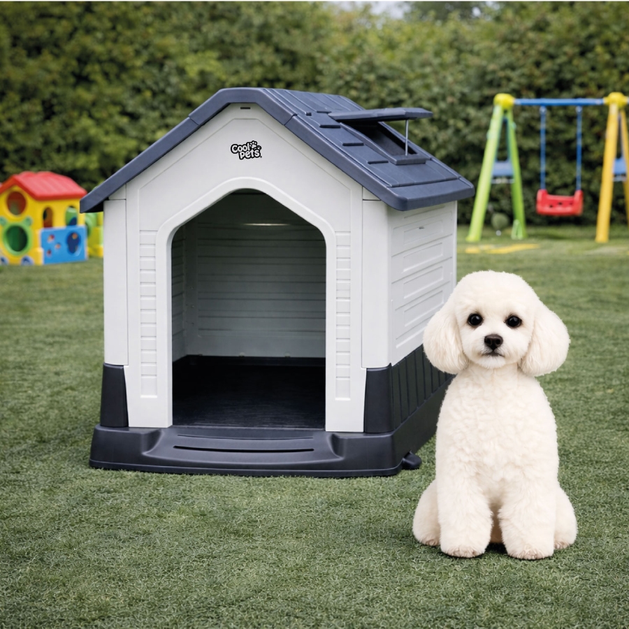 Casa Coolpets Azul Con Respirador Tama&ntilde;o S, , large image number null