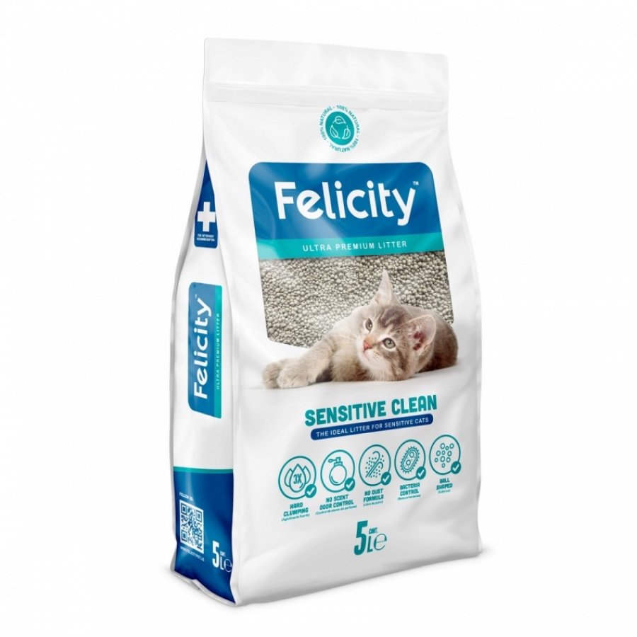 Arena para gatos Felicity sensitive clean 4 KG 4KG