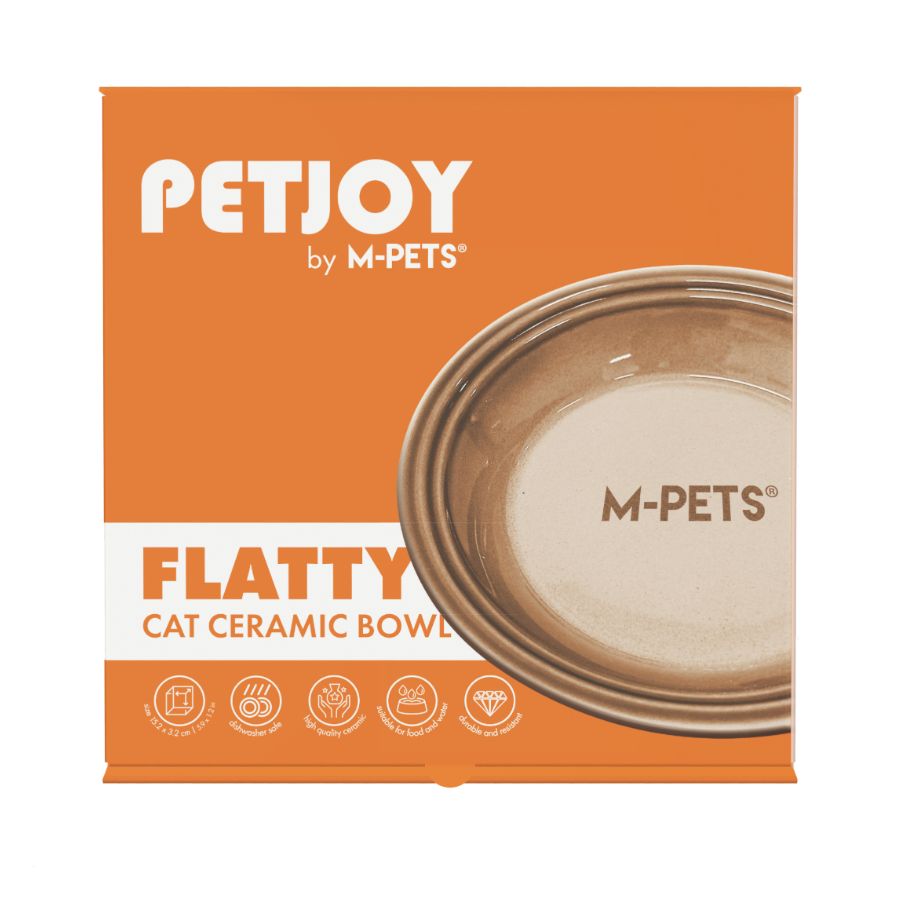Flatty bowl de cerámica café 250 ML, , large image number null