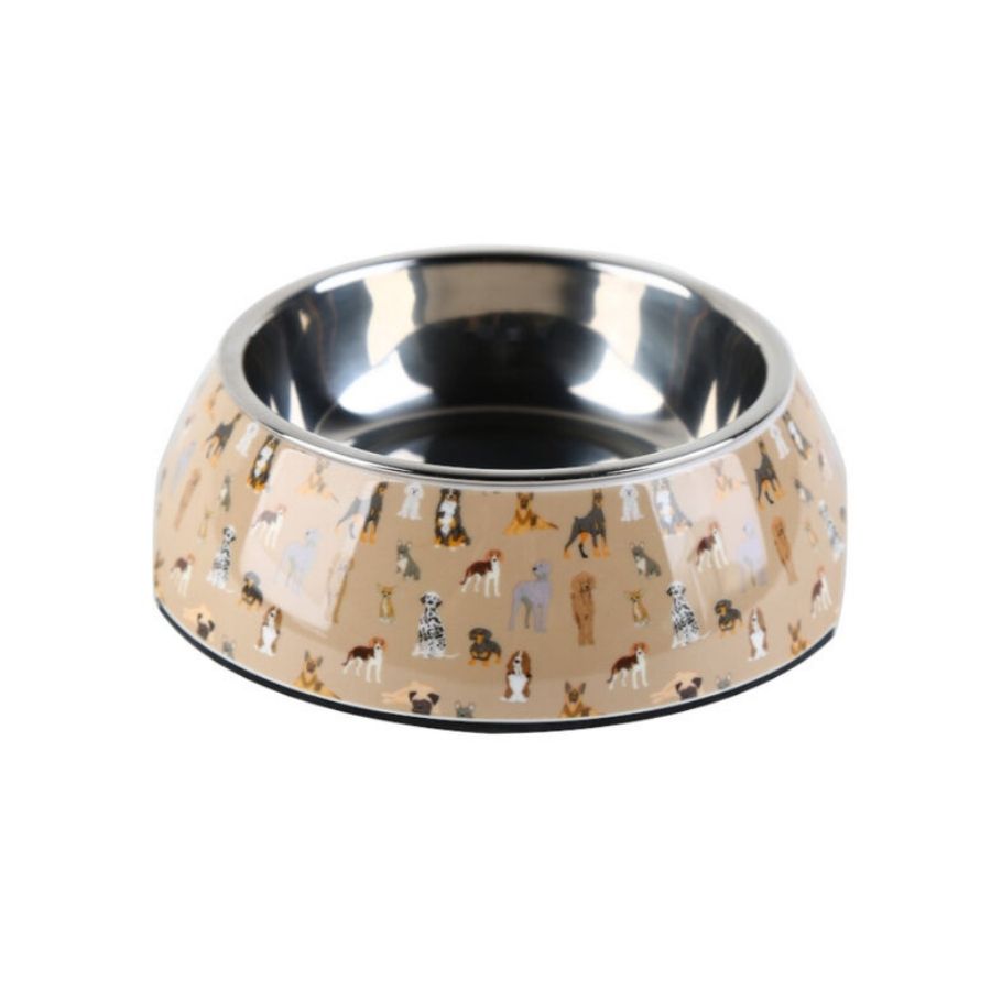 Leeby dog premium dog breeds bowl