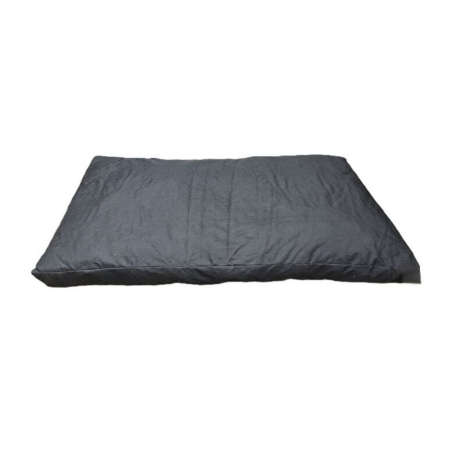 Leeby colchón waterproof negro para perros