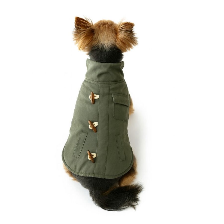 Outech abrigo trenca con borreguillo para perros, , large image number null