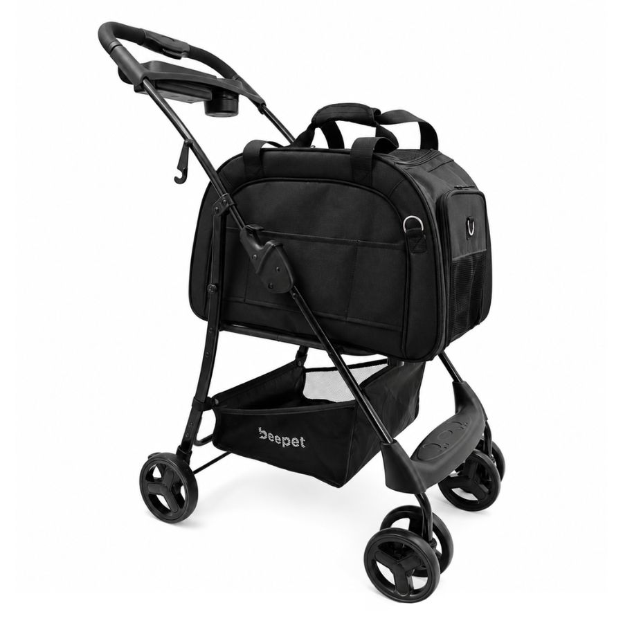 Bebesit coche para mascotas triptail ts iso con base