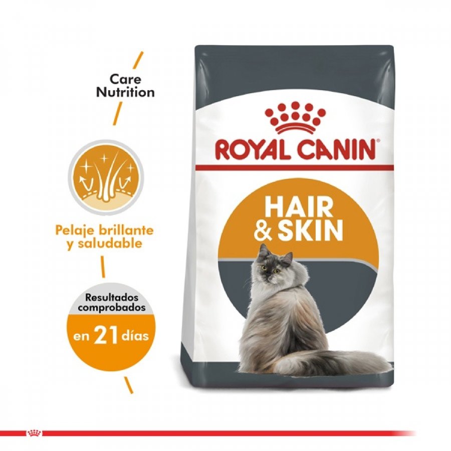 Royal Canin Alimento Seco Gato Adulto Hair & Skin, , large image number null