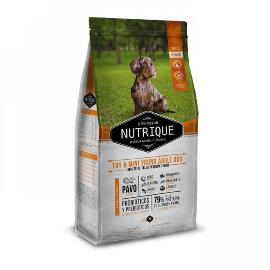 Nutrique toy & mini young adult 3 KG alimento para perro, , large image number null