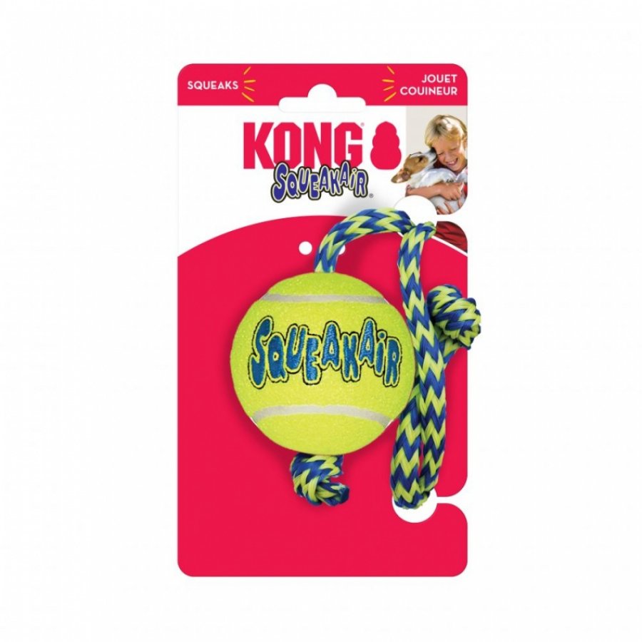 Kong ball air with rope Medium