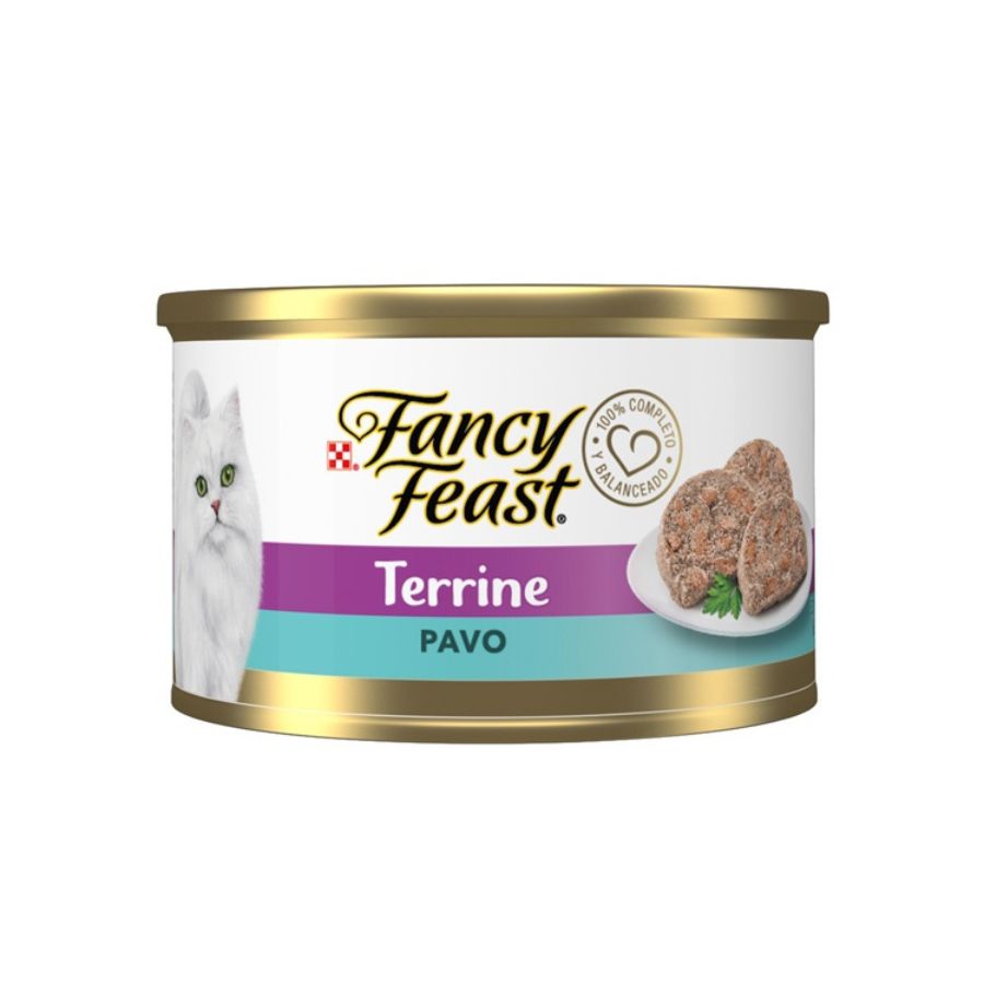 Proplan Fancy Feast Terrine Pavo alimento húmedo para gatos, , large image number null