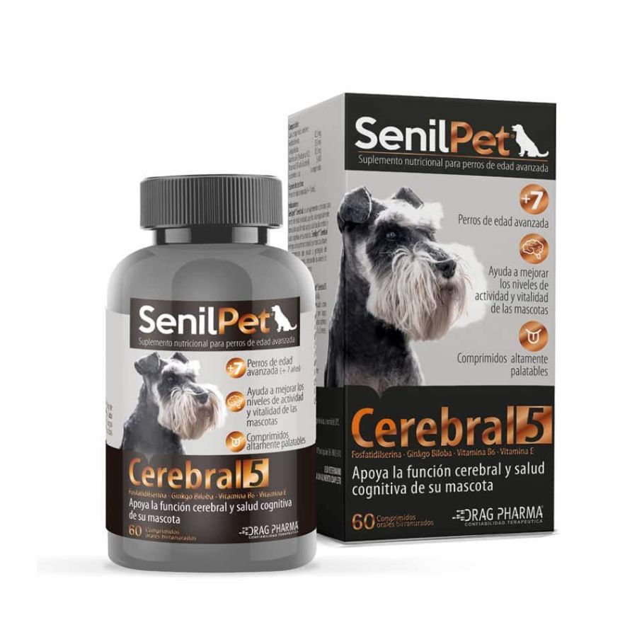 Senilpet cerebral 5 60 comprimidos