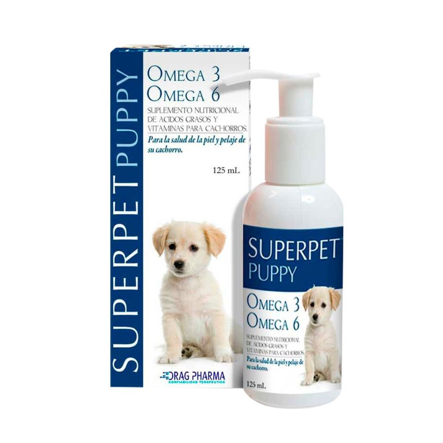 Superpet perro puppy omega 3-6 125 ML, , large image number null