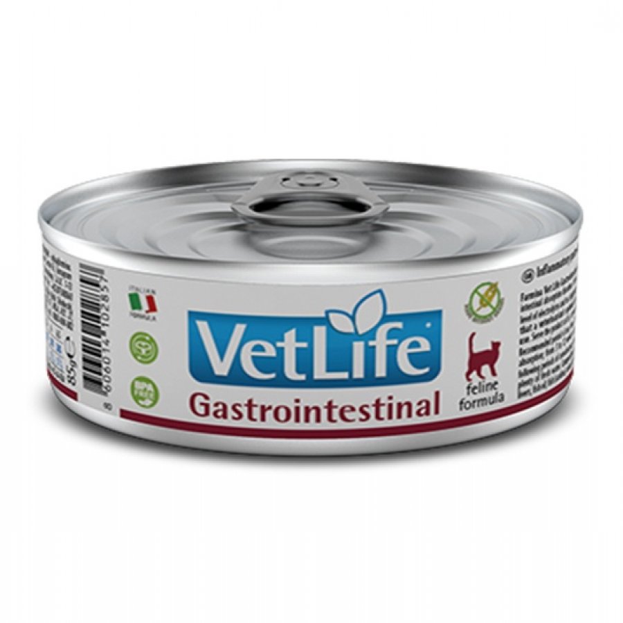 Vetlife Farmina Medicado Gastrointestinal alimento húmedo para gatos, , large image number null