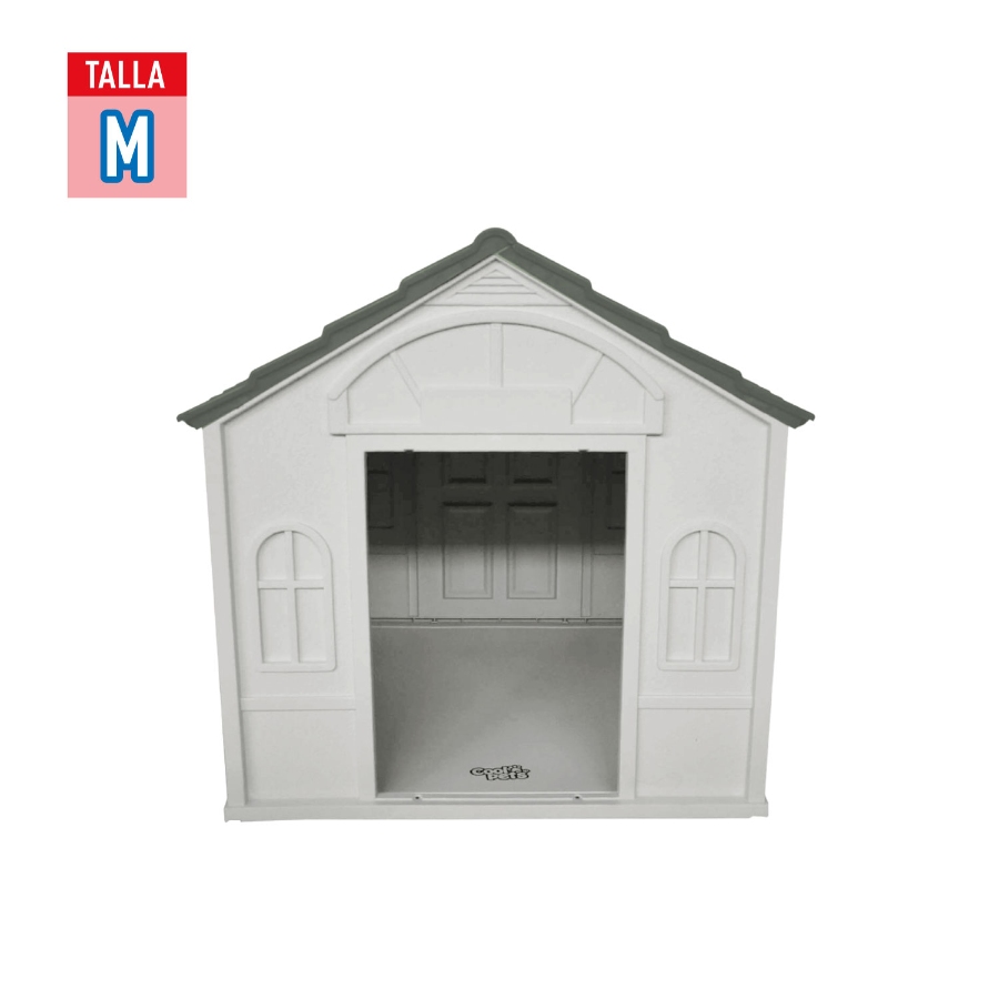 Casa Coolpets Techo Gris Tama&ntilde;o M, , large image number null