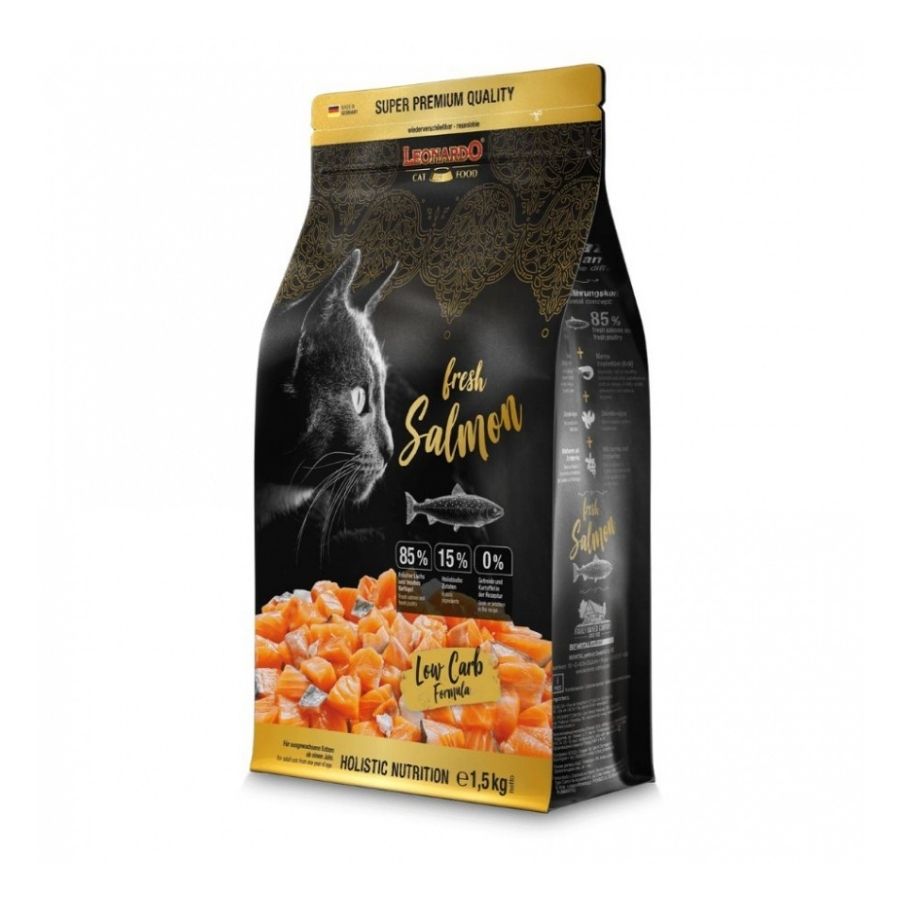 Leonardo fresh salmon 1.5 KG alimento para gato, , large image number null