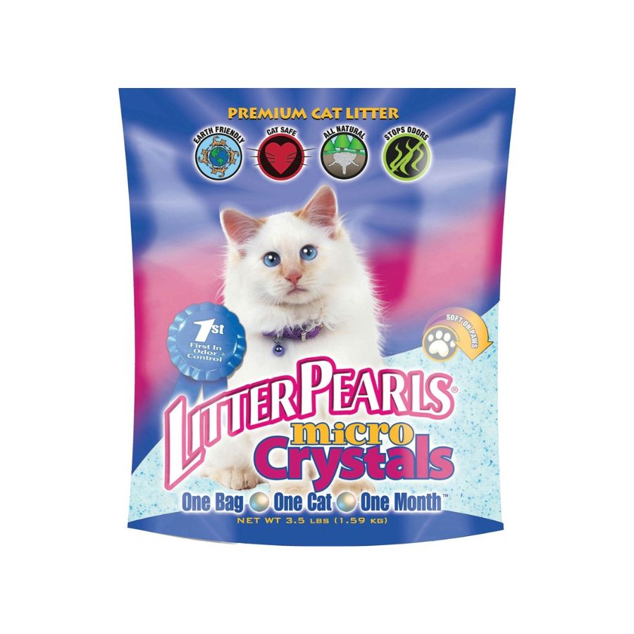 Arena para gatos Litter pearls micro crystals 3.1 KG, , large image number null