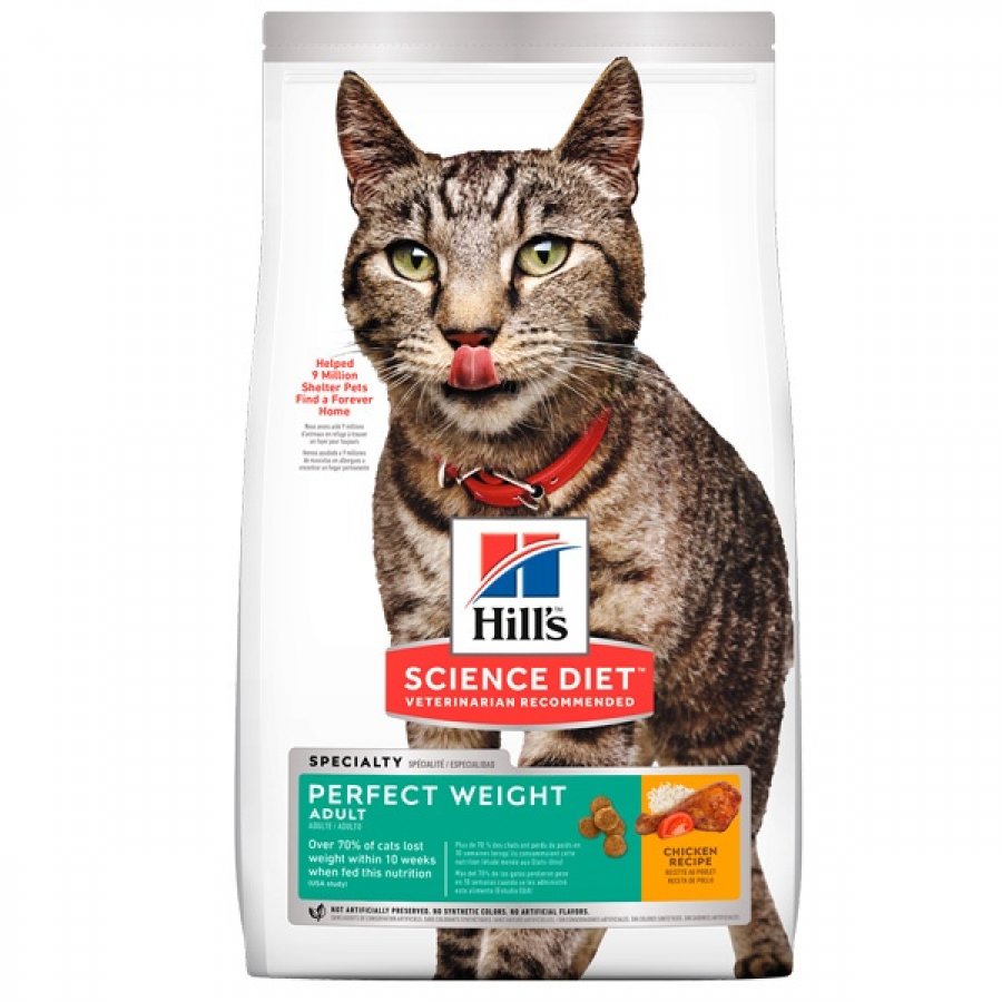 Hills feline adult perfect weight 1.36 KG, , large image number null