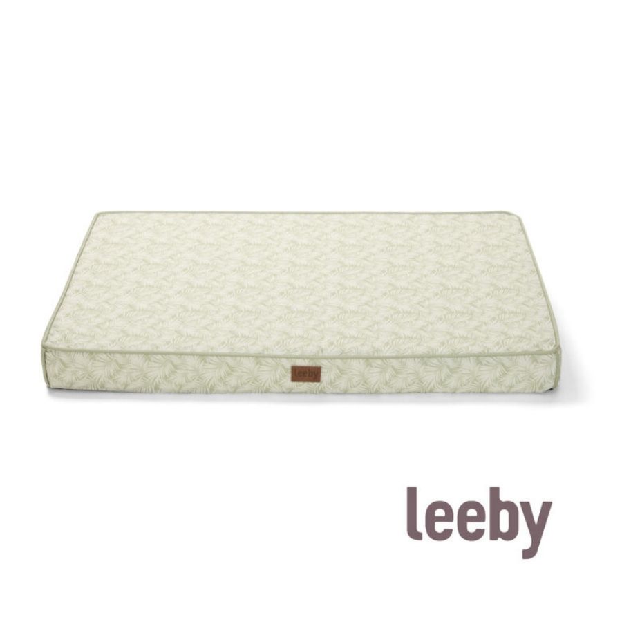 Leeby dog premium mattress botanical, , large image number null