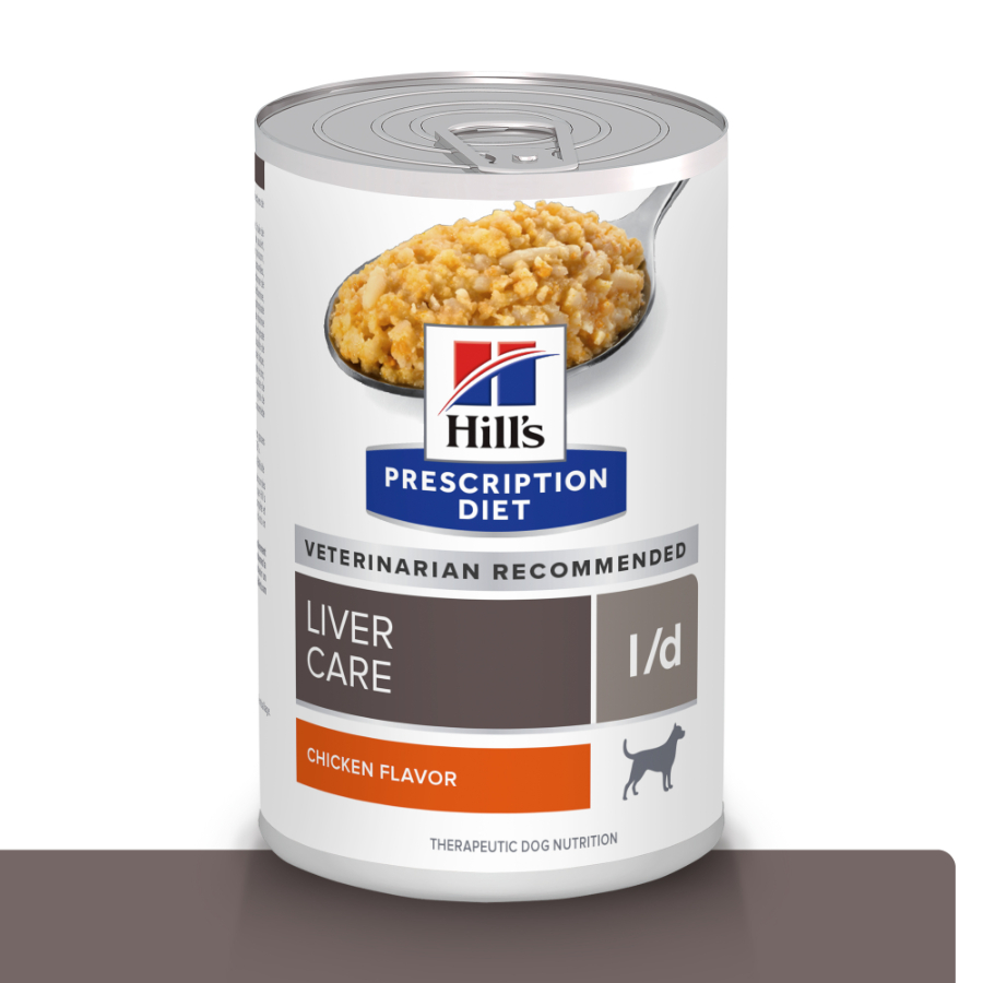 Hills Canine lata L/D Liver Care alimento húmedo para perros, , large image number null