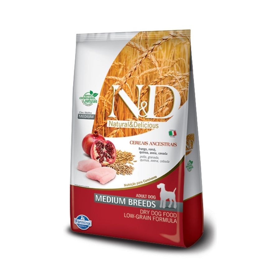 N&D Low Canine Adulto Frango Medium alimento para perro, , large image number null