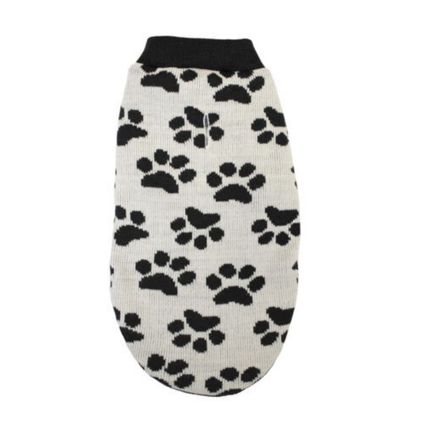 Outech polar con estampado de patitas para perros