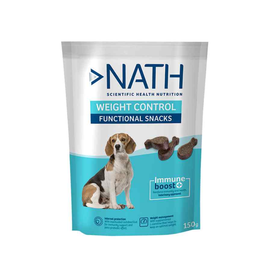 Nath snack para perros adultos control de peso 150 GR, , large image number null