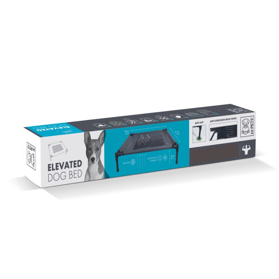 Cama elevada para perros