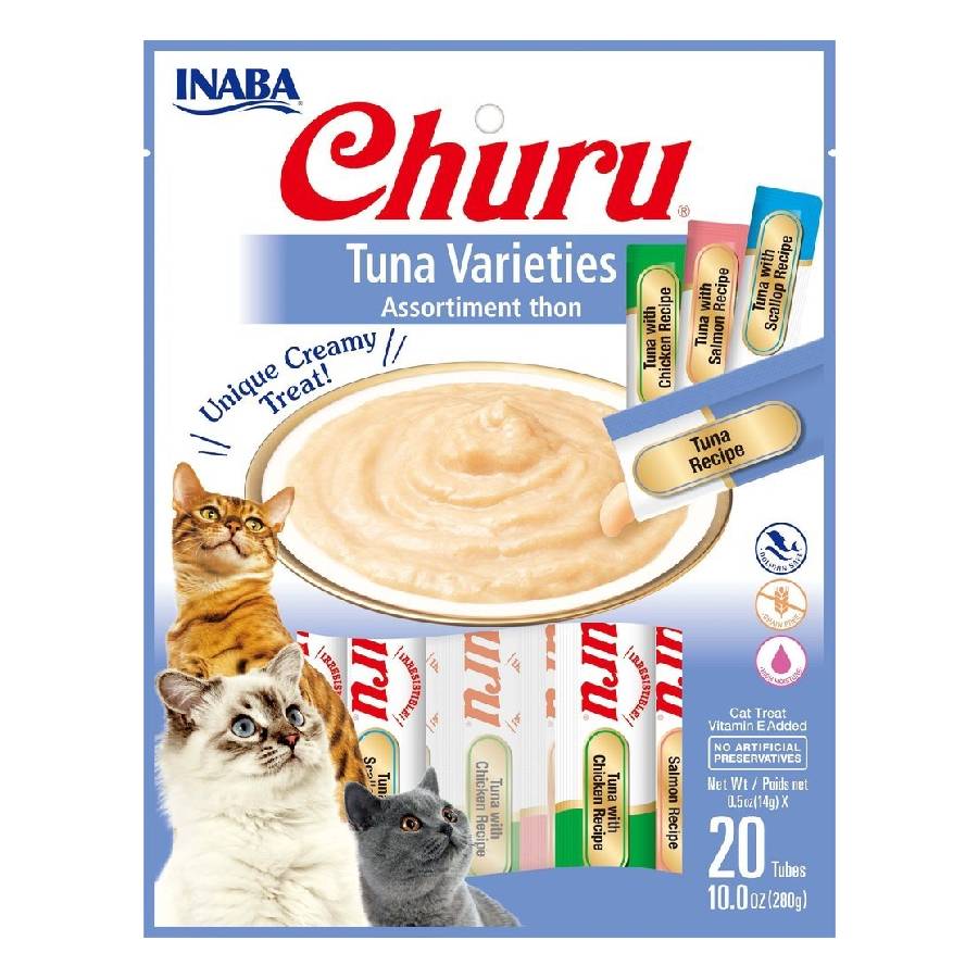 Churu Variedades Atún snack para gatos 20P, , large image number null