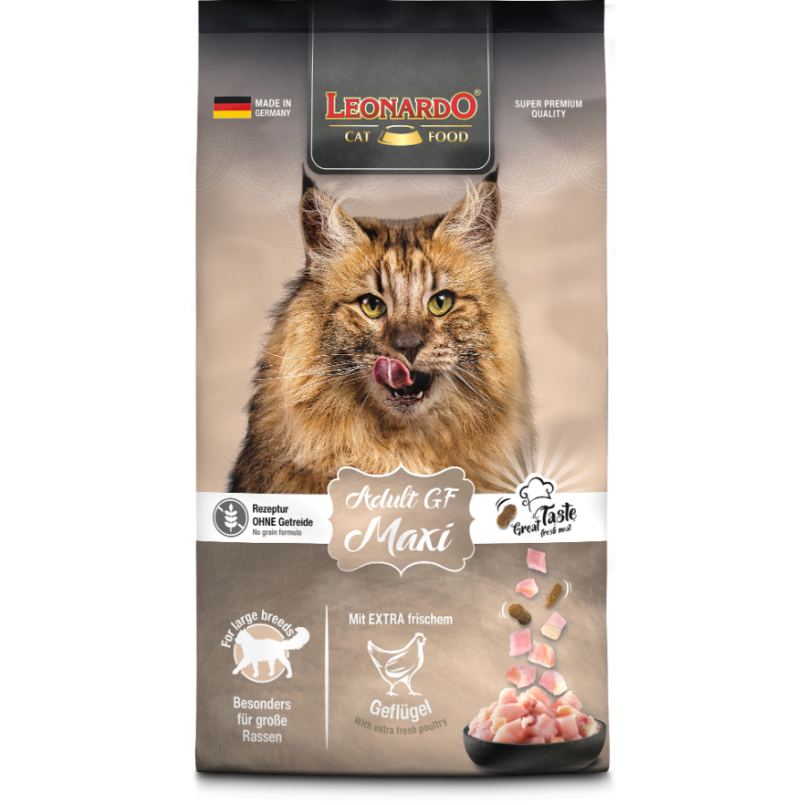 Leonardo Adult Maxi Gf alimento para gato, , large image number null