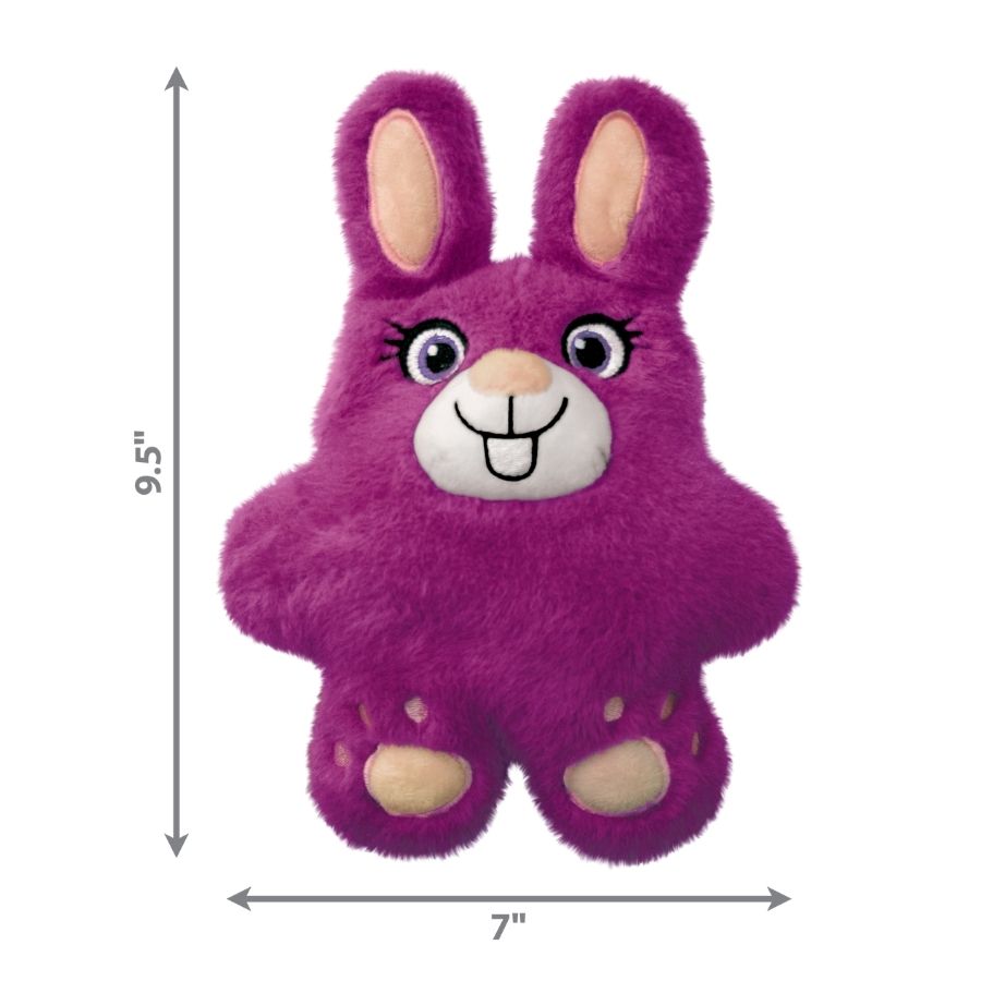 Peluche de conejo purpura para perros - talla M, , large image number null