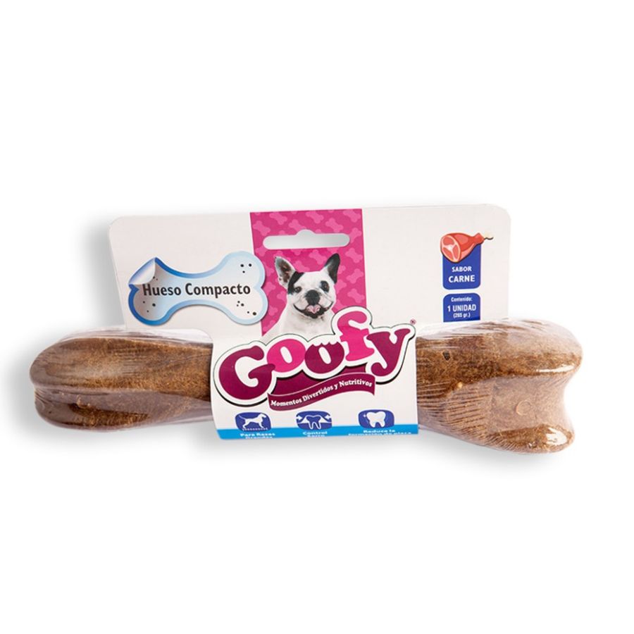 Goofy Hueso Compacto snack para perros